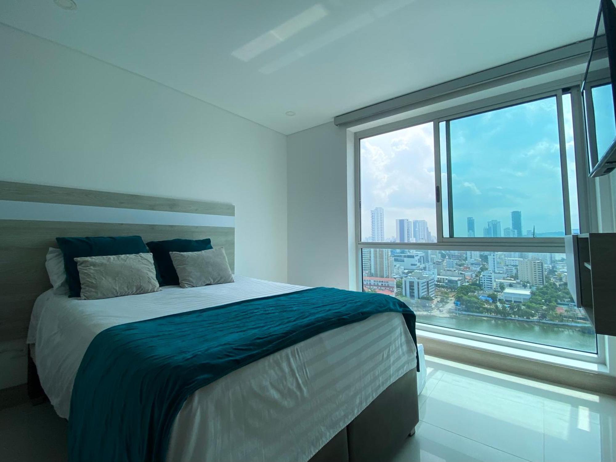 Apartamento En Cartagena Con Vista Al Mar מראה חיצוני תמונה