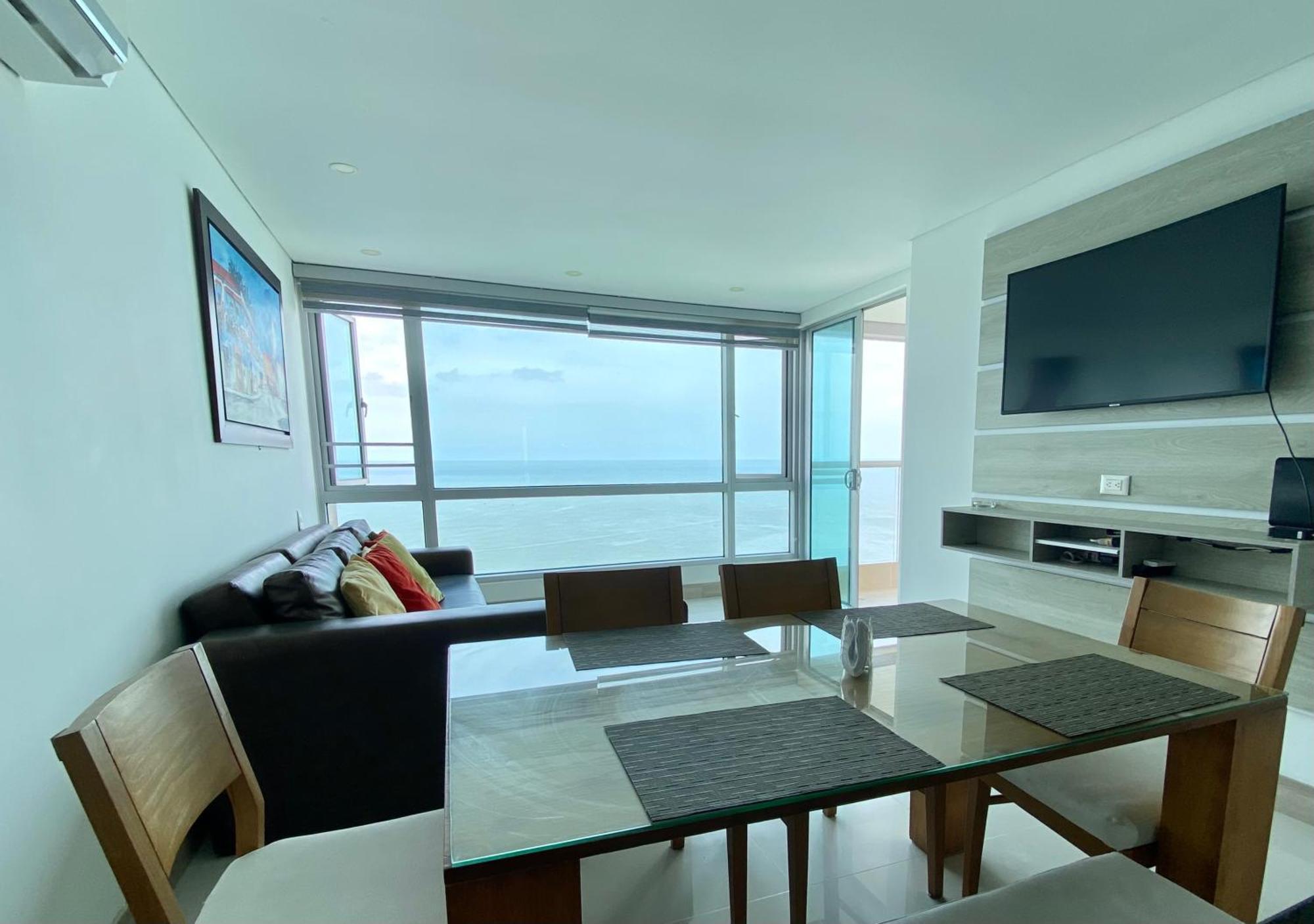 Apartamento En Cartagena Con Vista Al Mar מראה חיצוני תמונה