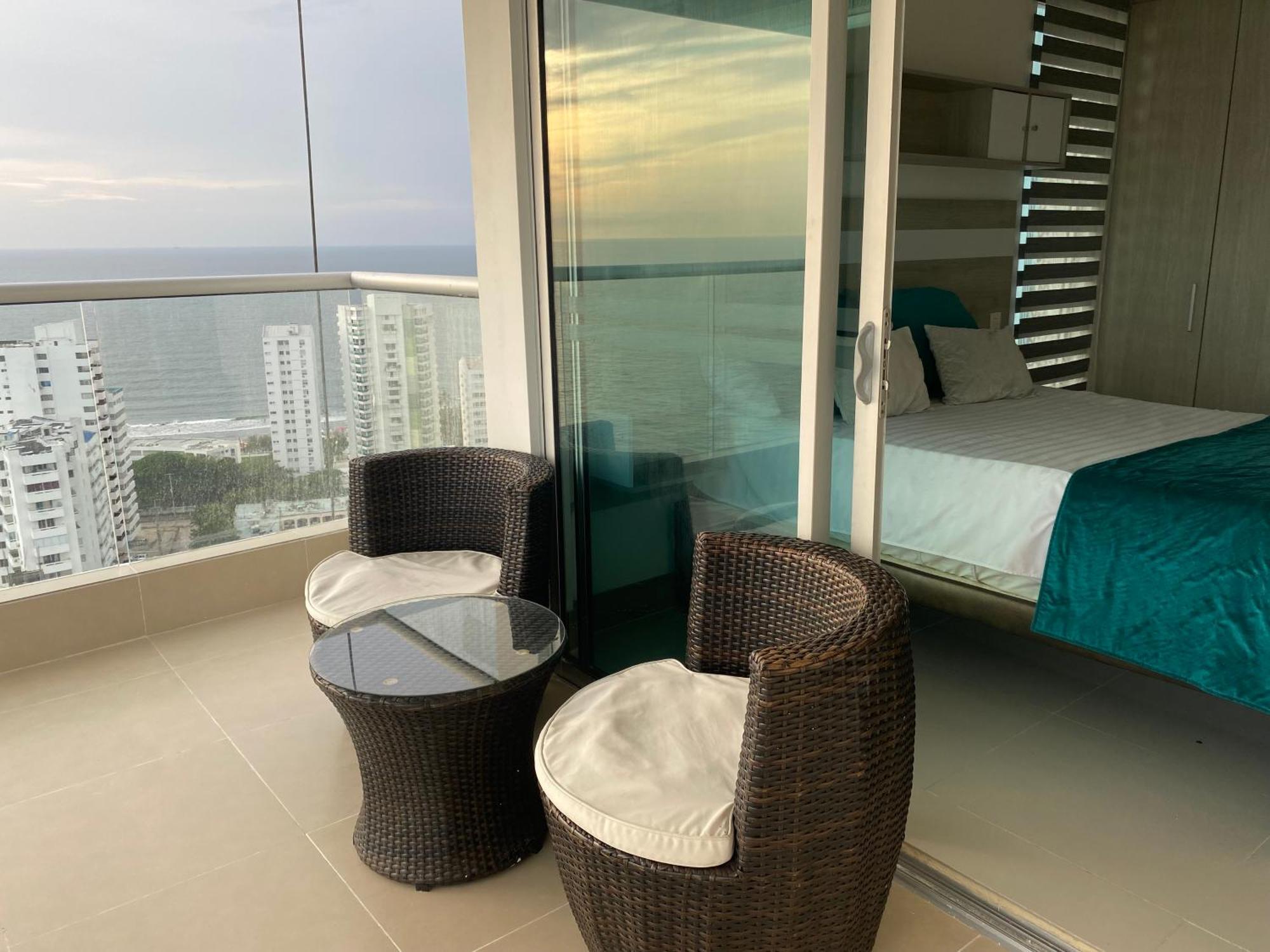 Apartamento En Cartagena Con Vista Al Mar מראה חיצוני תמונה