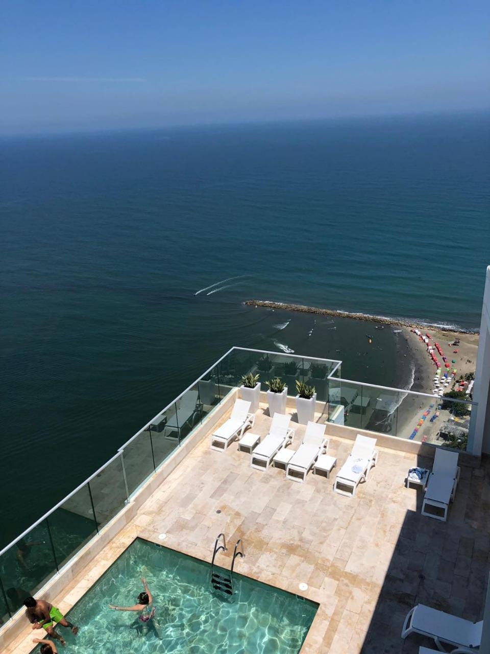 Apartamento En Cartagena Con Vista Al Mar מראה חיצוני תמונה